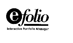 EFOLIO INTERACTIVE PORTFOLIO MANAGER