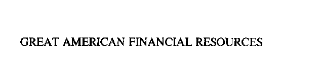 GREAT AMERICAN FINANCIAL RESOURCES