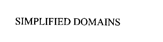 SIMPLIFIED DOMAINS