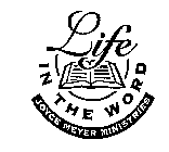 LIFE IN THE WORD JOYCE MEYER MINISTRIES