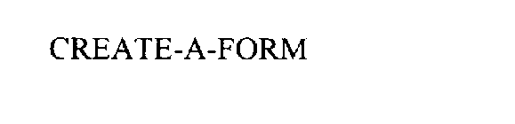 CREATE-A-FORM