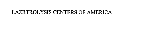 LAZRTROLYSIS CENTERS OF AMERICA