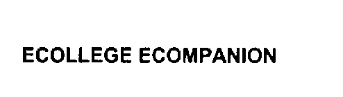 ECOLLEGE ECOMPANION