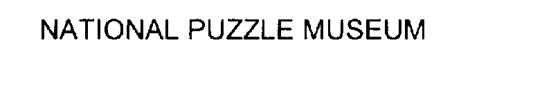 NATIONAL PUZZLE MUSEUM