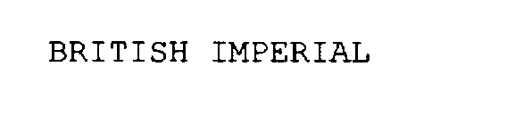 BRITISH IMPERIAL