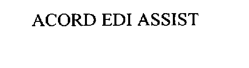 ACORD EDI ASSIST