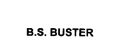 B.S. BUSTER