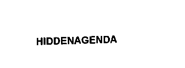 HIDDENAGENDA