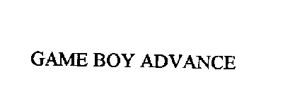 GAME BOY ADVANCE