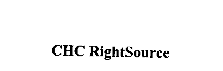 CHC RIGHTSOURCE