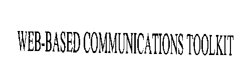 WEB-BASED COMMUNICATIONS TOOLKIT