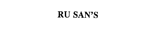 RU SAN'S