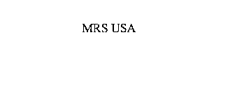 MRS USA