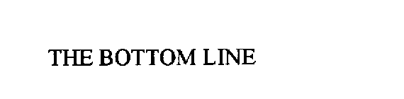 THE BOTTOM LINE