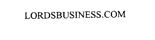 LORDSBUSINESS.COM