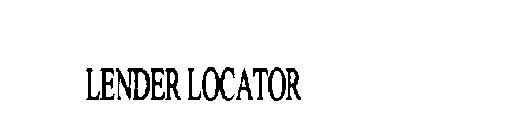 LENDER LOCATOR