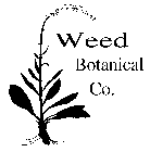 WEED BOTANICAL CO.