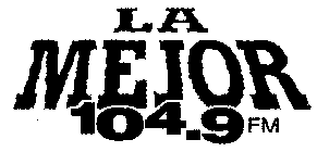 LA MEJOR 104.9 FM