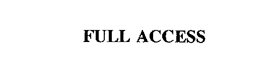 FULL ACCESS