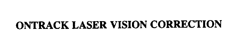 ONTRACK LASER VISION CORRECTION