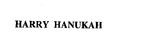 HARRY HANUKAH