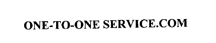 ONE-TO-ONE SERVICE.COM