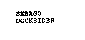 SEBAGO DOCKSIDES