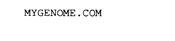 MYGENOME.COM