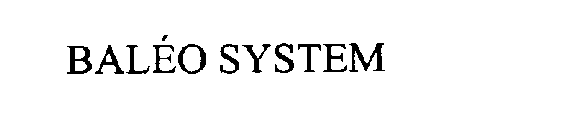 BALEO SYSTEM