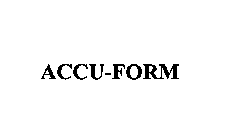 ACCU-FORM