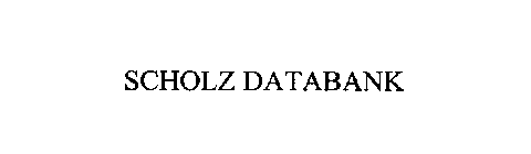 SCHOLZ DATABANK