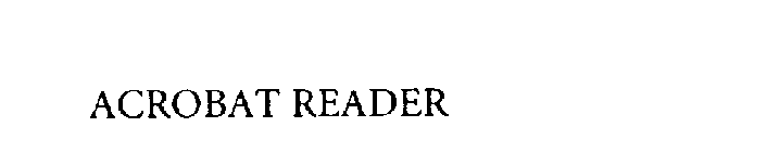 ACROBAT READER