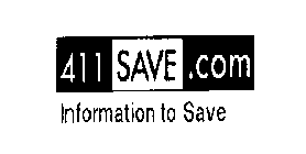 411SAVE.COM INFORMATION TO SAVE