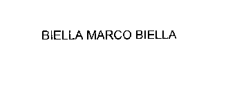 BIELLA MARCO BIELLA