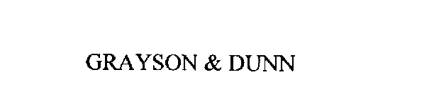 GRAYSON & DUNN