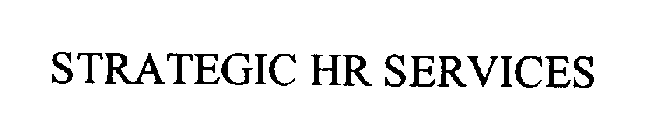 STRATEGIC HR SERVICES