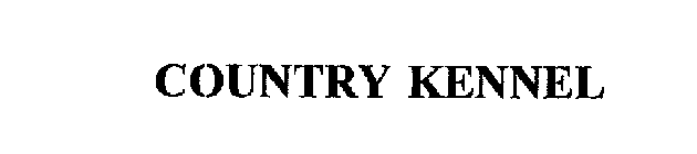 COUNTRY KENNEL