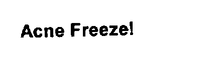 ACNE FREEZE!