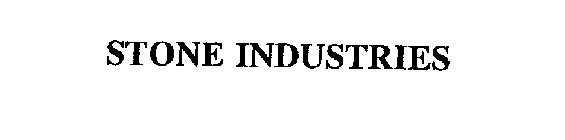 STONE INDUSTRIES