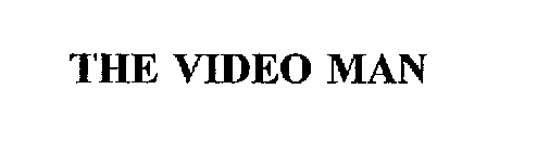 THE VIDEO MAN