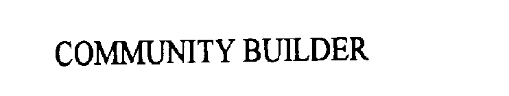 COMMUNITY BUILDER