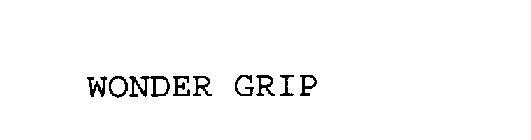 WONDER GRIP