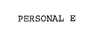 PERSONAL E