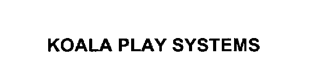 KOALA PLAY SYSTEMS