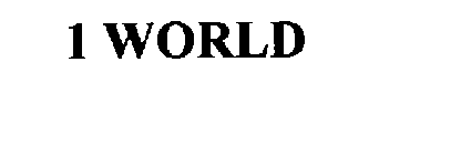 1 WORLD
