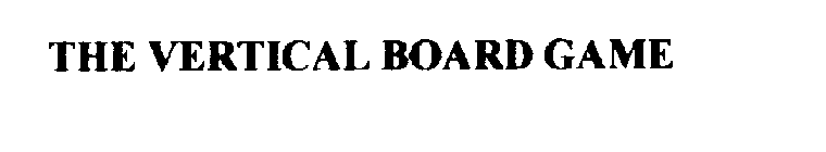 THE VERTICAL BOARD GAME