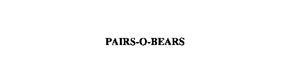 PAIRS-O-BEARS