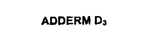 ADDERM D3
