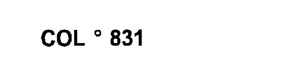 COL 831