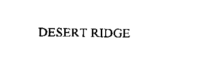 DESERT RIDGE